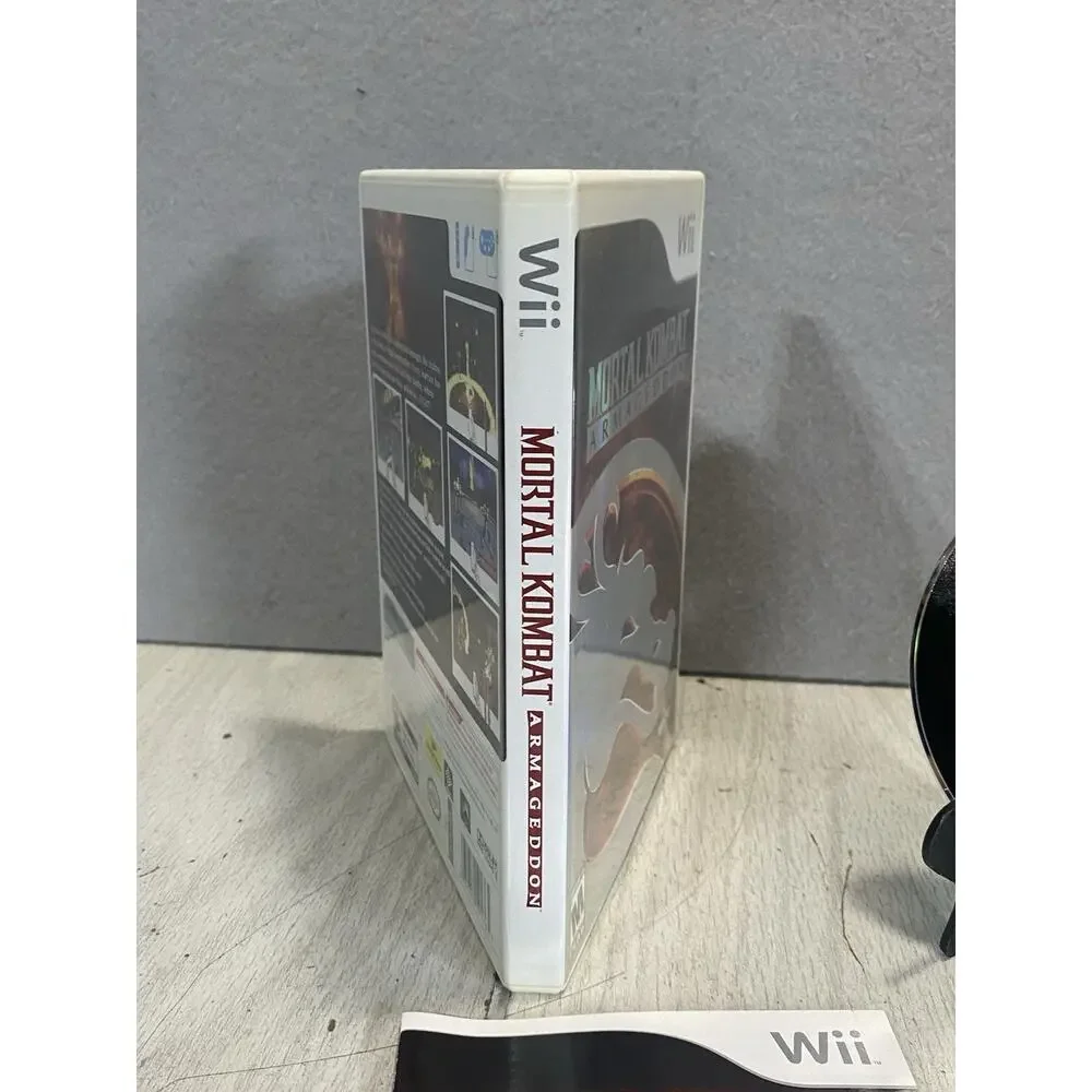 Mortal Kombat: Armageddon Nintendo Wii Complete w/ Manual CIB Tested